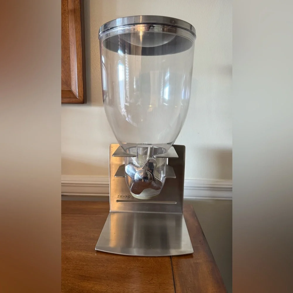 Stainless Steel and Clear Food Dispenser - Picture 1 of 10
